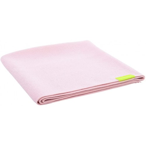 AQUIS Original -Toalha de cabelo de microfibra ultra absorvente e de secagem rápida - Rosa Claro