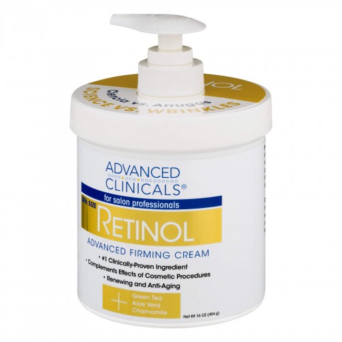 Advanced Clinicals -Creme firmador de Retinol - 454g
