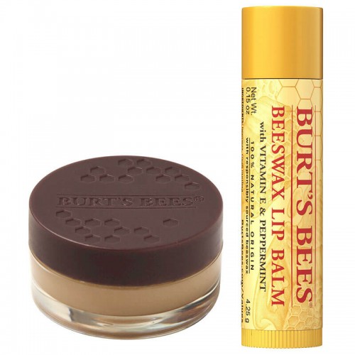Burt's Bees - Kit Presente Holiday - Overnight Lip Treatment e Lip Balm