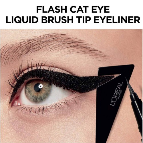 L'Oréal Infallible Flash Cat Eye à prova d'água delineador líquido - MARROM
