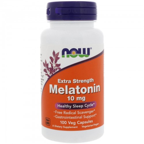 Now - Melatonina 10 mg, 100 Capsulas