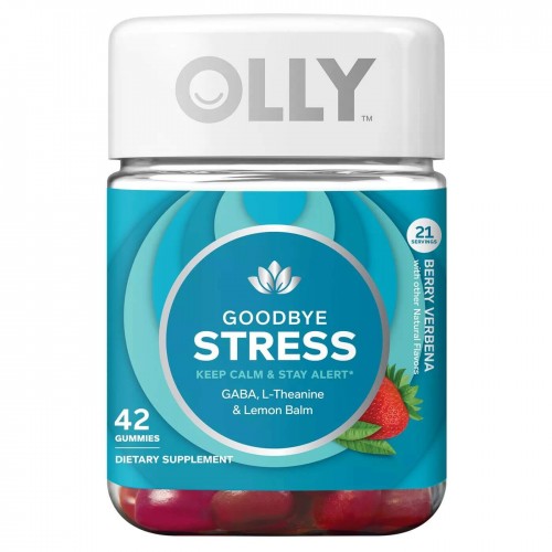 Olly - Goodbye Stress suplemento dietético gomas - Berry Verbena