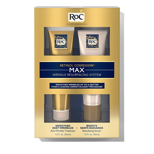 RoC Retinol - Correxion Max Wrinkle Resurfacing - Kit Anti-idade com Retinol
