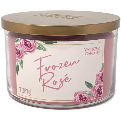 Yankee Candle - Vela 3 Pavios - Frozen Rosé